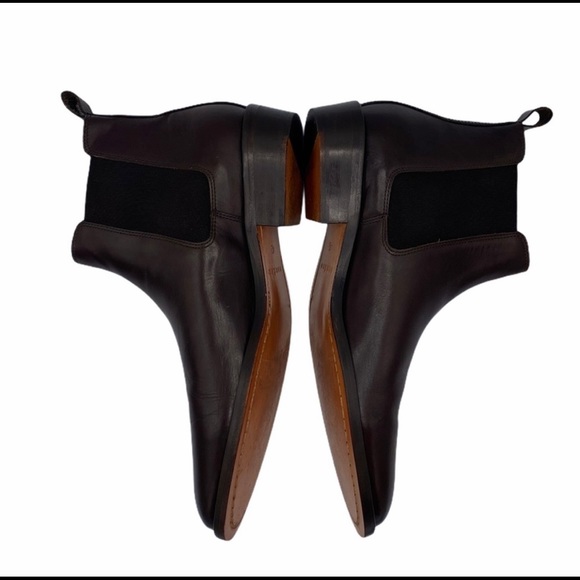 Sandro Paris Chocolate Brown Chelsea Boot SZ 42/8 - Picture 4 of 8